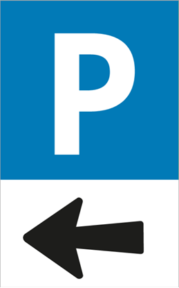 Afbeeldingen van Parkeerbord Pijl links