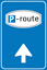 Afbeeldingen van Parkeerbord BW101-B + SP100B Parkeerroute Volg pijl 40x60